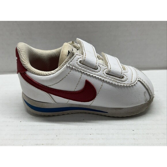 Nike Cortez Basic SL TDV OG Forrest Gump White Red 904769-103 Toddler Size 6c - Picture 10 of 14